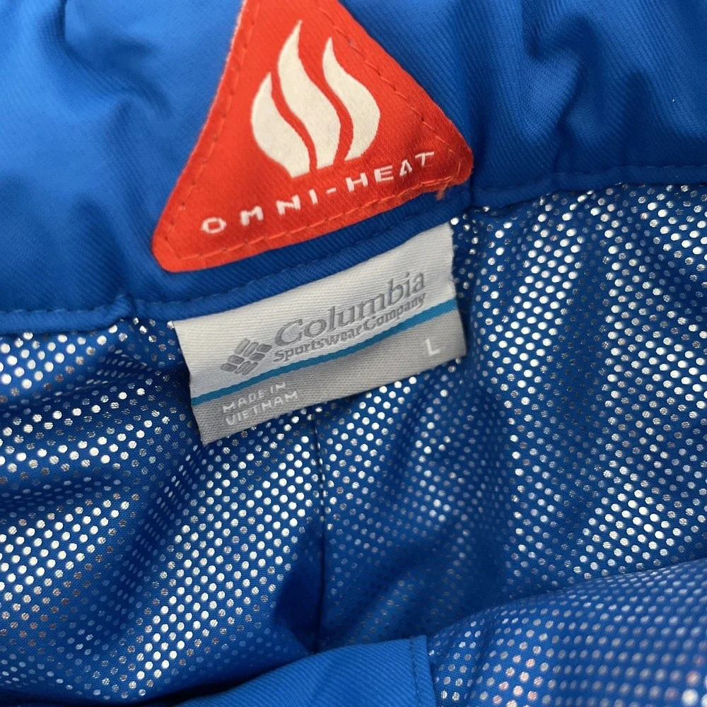 Columbia Snow Pants Kids Large Bugaboo Omni Heat Lined Ski Snowboard Insulated